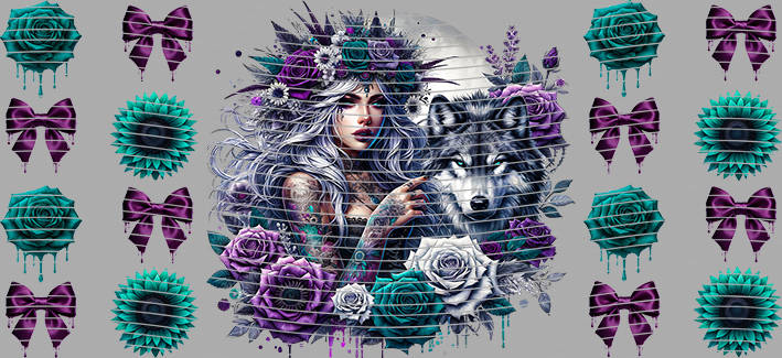 16oz Sunflower Girl-SU-515